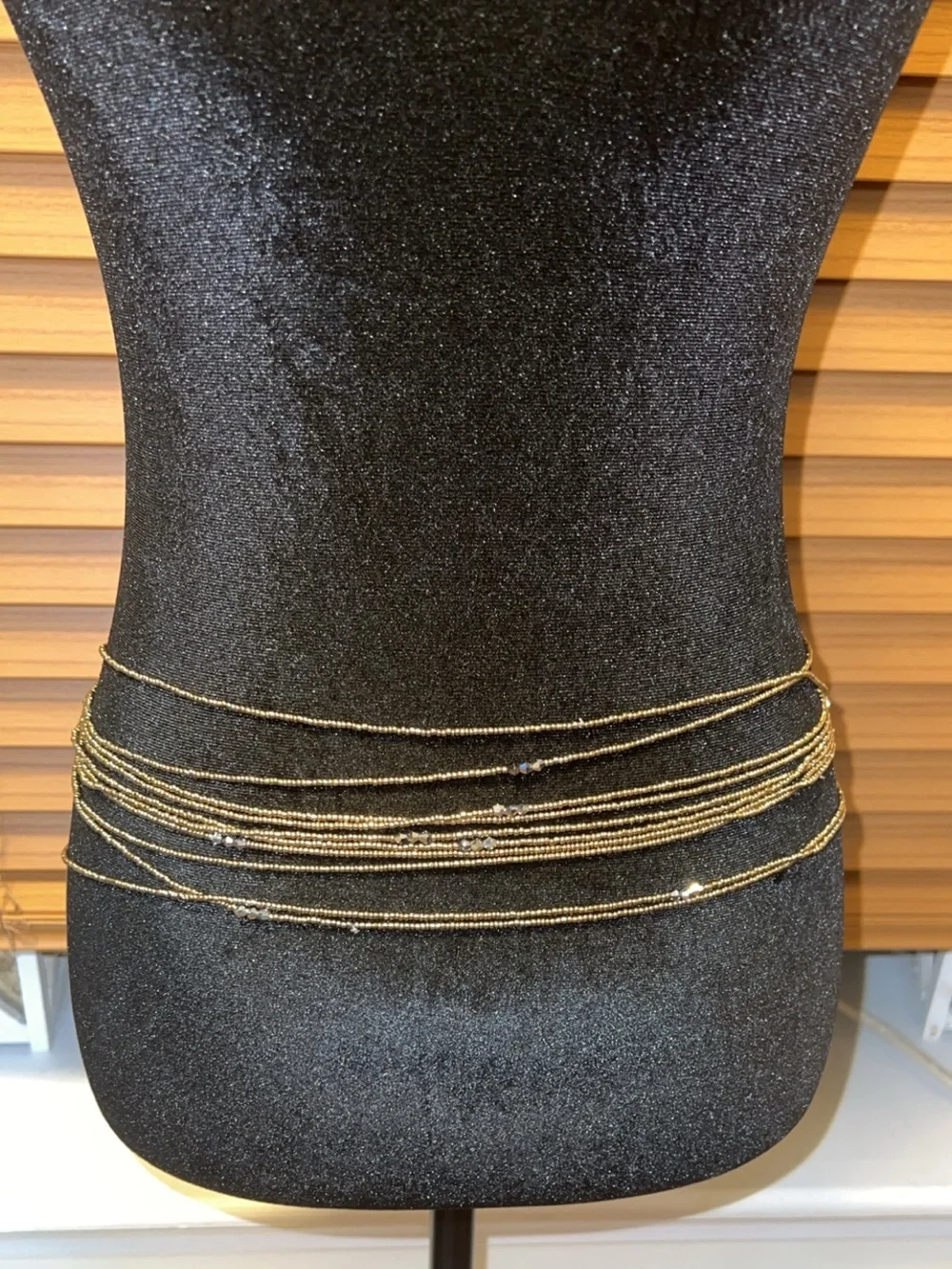 Gold Layered Waist Chain Body Jewelry handmade